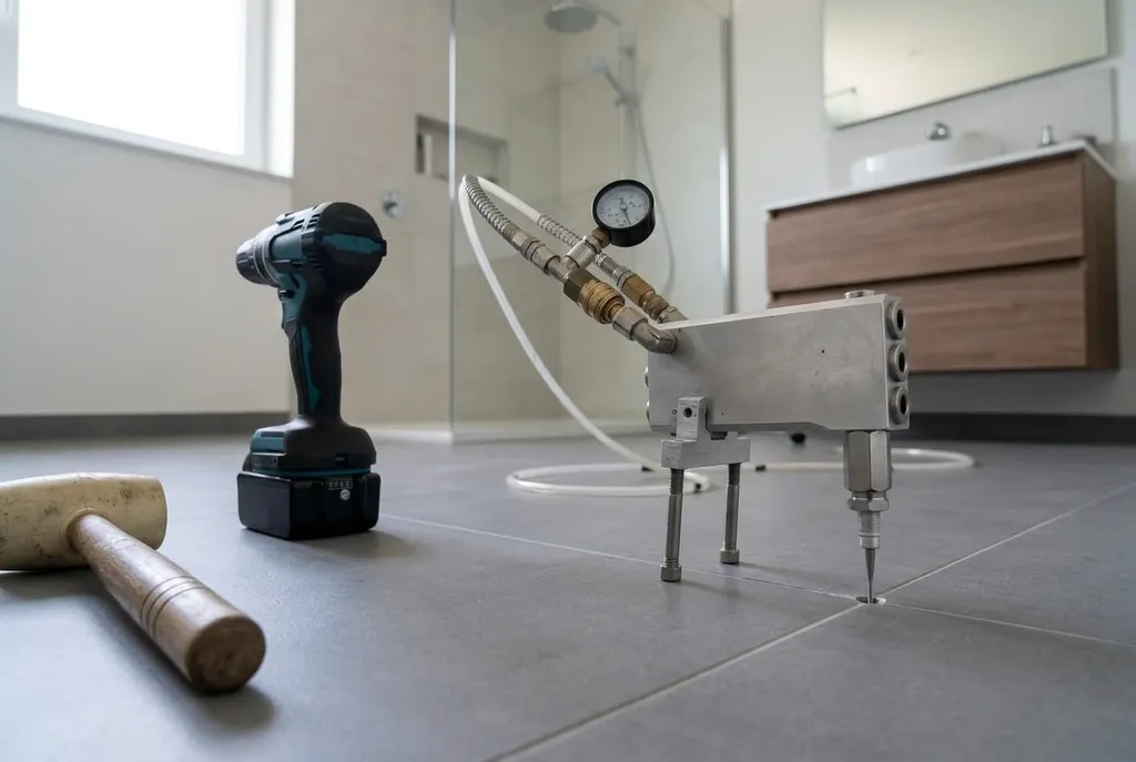 Kitbedrijf Loosdrecht – holle tegels injecteren